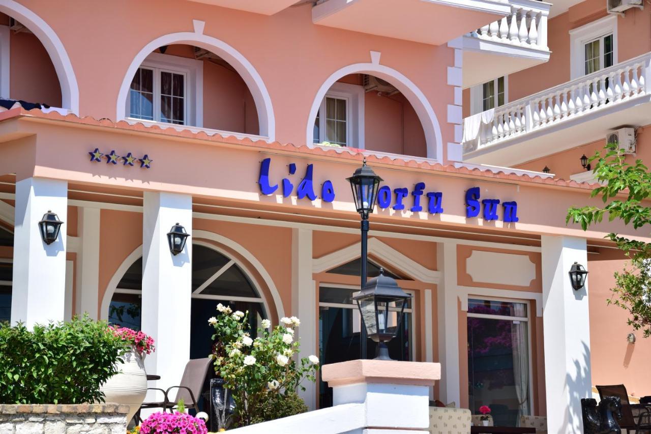 Lido Corfu Sun Hotel 4 Stars All-Inclusive Benitses  Exterior foto
