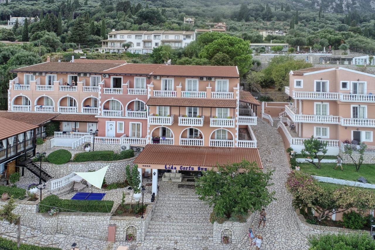 Lido Corfu Sun Hotel 4 Stars All-Inclusive Benitses  Exterior foto
